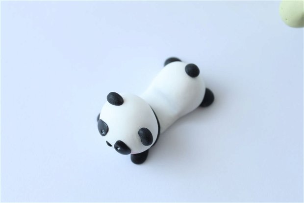 Suport pensule / carti de vizita - Panda