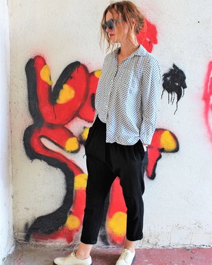 Pantaloni tur lasat negri POP