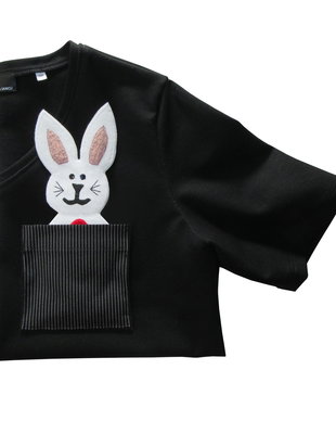 Tricou/Bluza BUNNY BLACK