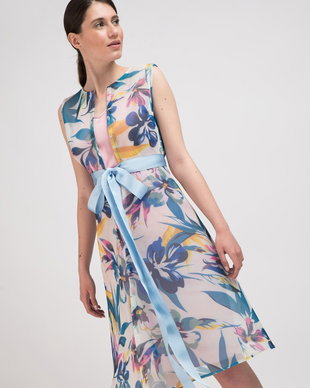 ROCHIE TIP VESTĂ PRINT FLORAL