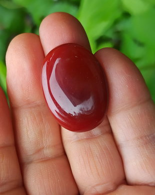 Inel din argint 925 cu piatra naturala semipretioasa de carneol