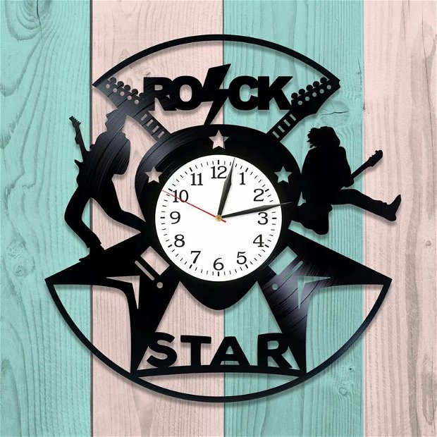 ROCK STAR-ceas de perete