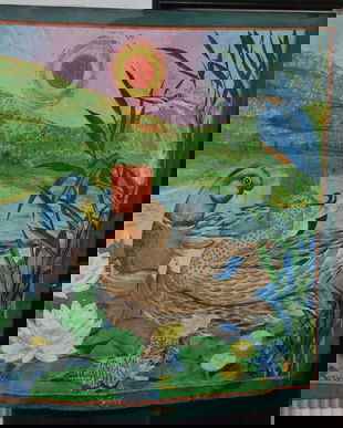 Esarfa Gisela Buowberger din matase naturala