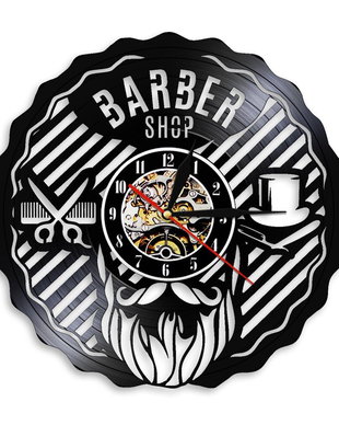 BARBERSHOP- ceas de perete