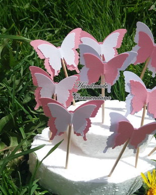 Fluturi decorativi- cake toppers