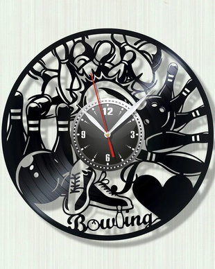 BOWLING- ceas de perete