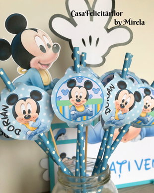 Paie decorate baby  Mickey mouse