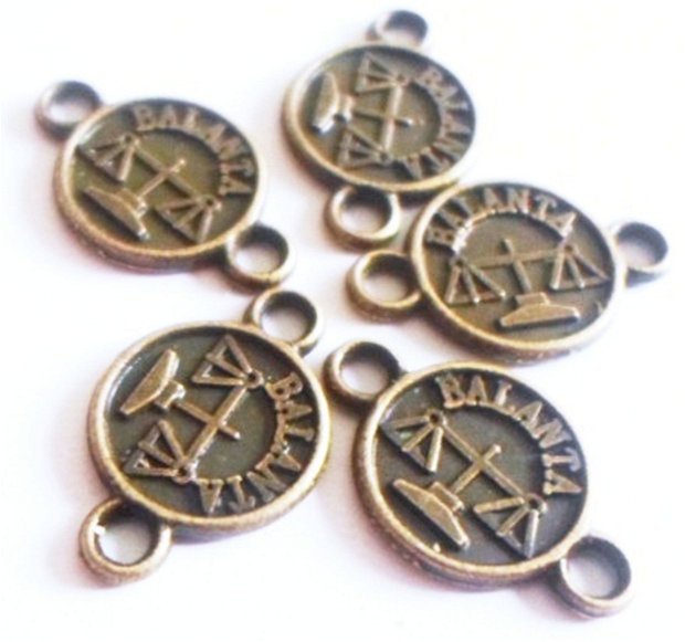 Link metalic banut zodiac Balanta bronz