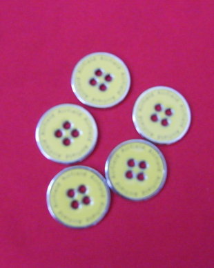 5 nasturi metalici 2,5 cm