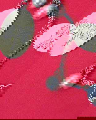 Colier lant cu libelule