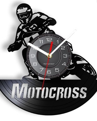 MOTOCROS- ceas de perete