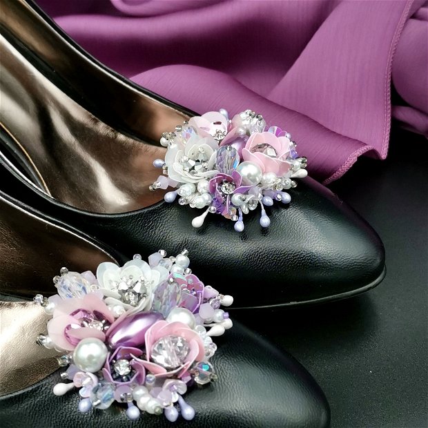 Accesorii pentru pantofi/Încălțăminte- Purple Glam