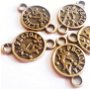 Link metalic banut zodiac Fecioara bronz
