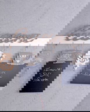 Memo board pentru bucatarie