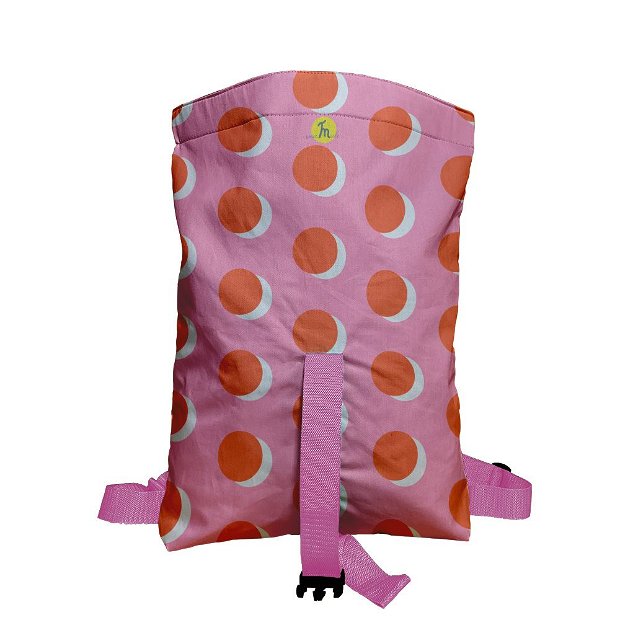 Rucsac Handmade Backpack Abstract, Buline Neserioase, Multicolor, 45x37 cm