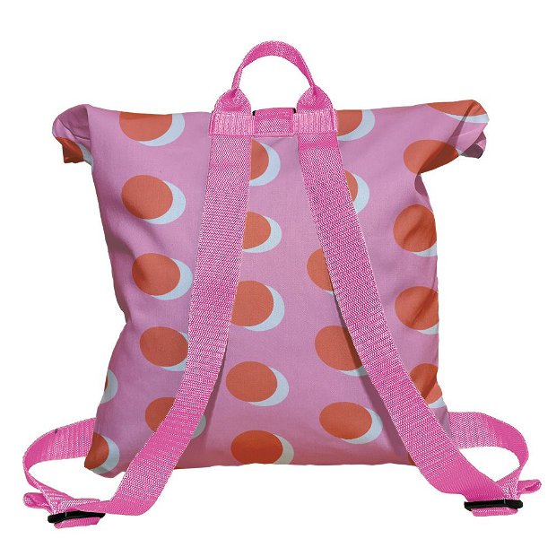 Rucsac Handmade Backpack Abstract, Buline Neserioase, Multicolor, 45x37 cm