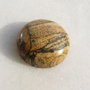 Cabochon 5 landscape jasper aprox 9.5x25.5 mm
