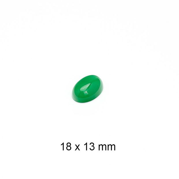 Cabochon Agat, 18 x 13 mm, B-23