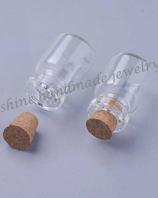 Sticluta cu dop de pluta, 22x15mm