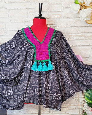 Bluză hippie style