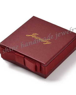 Cutie bijuterii, Dark Red, 9.5x9.3x3.4cm