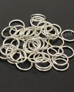 Zale argintii, 10mm (50buc)