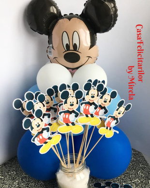 Decoratiuni botez Mickey Mouse