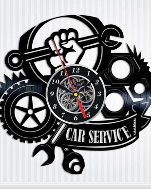 SERVICE AUTO-ceas de perete