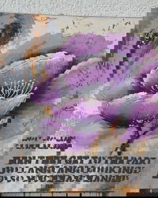 PICTURA DECORATIVA DEOSEBITA ULEI/PANZA TEHNICA CUTIT