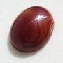 Cabochon agata dungata (cu o zona druzy) aprox 12x30x39.5 mm