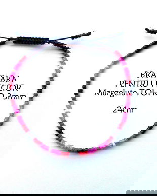 Anklet*Bratara pentru picior*Margelute TOHO*Bratara reglabila*Bratara glezna