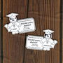 Cadou personalizat sfarsit de an scolar - Magnet MDF absolvire