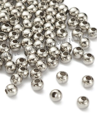 Margea rotunda, otel inoxidabil, 3x3mm