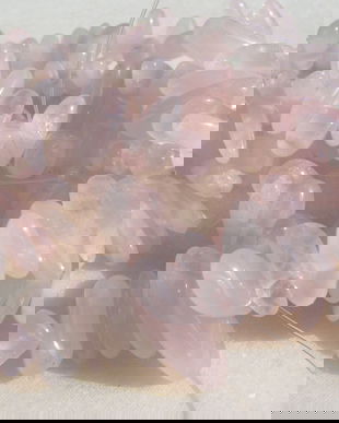 Cuart roz gherute MATE - sir aprox 20 cm - fara inchizatoare