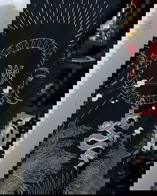 Piesa asimetrică din voal imprimat