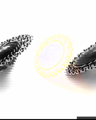 inel bronz cu lapis lazuli 40540