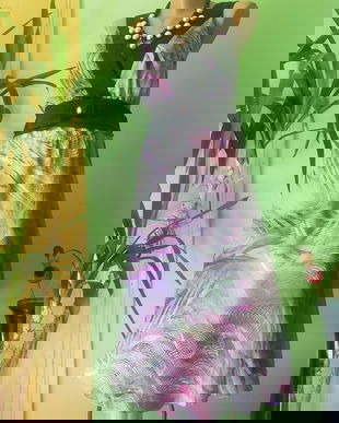 Rochie de vara, saten