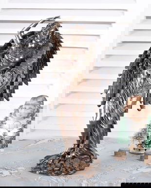 Zeita Fortuna- statueta din rasini cu un strat ceramic