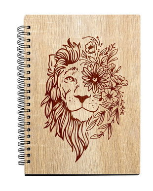 Agenda cu coperti din lemn - AG1268C1