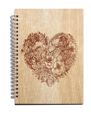 Agenda cu coperti din lemn - AG1243C1