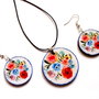 set bijuterii lemn 40879