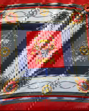 Esarfa noua , print baroc , eleganta