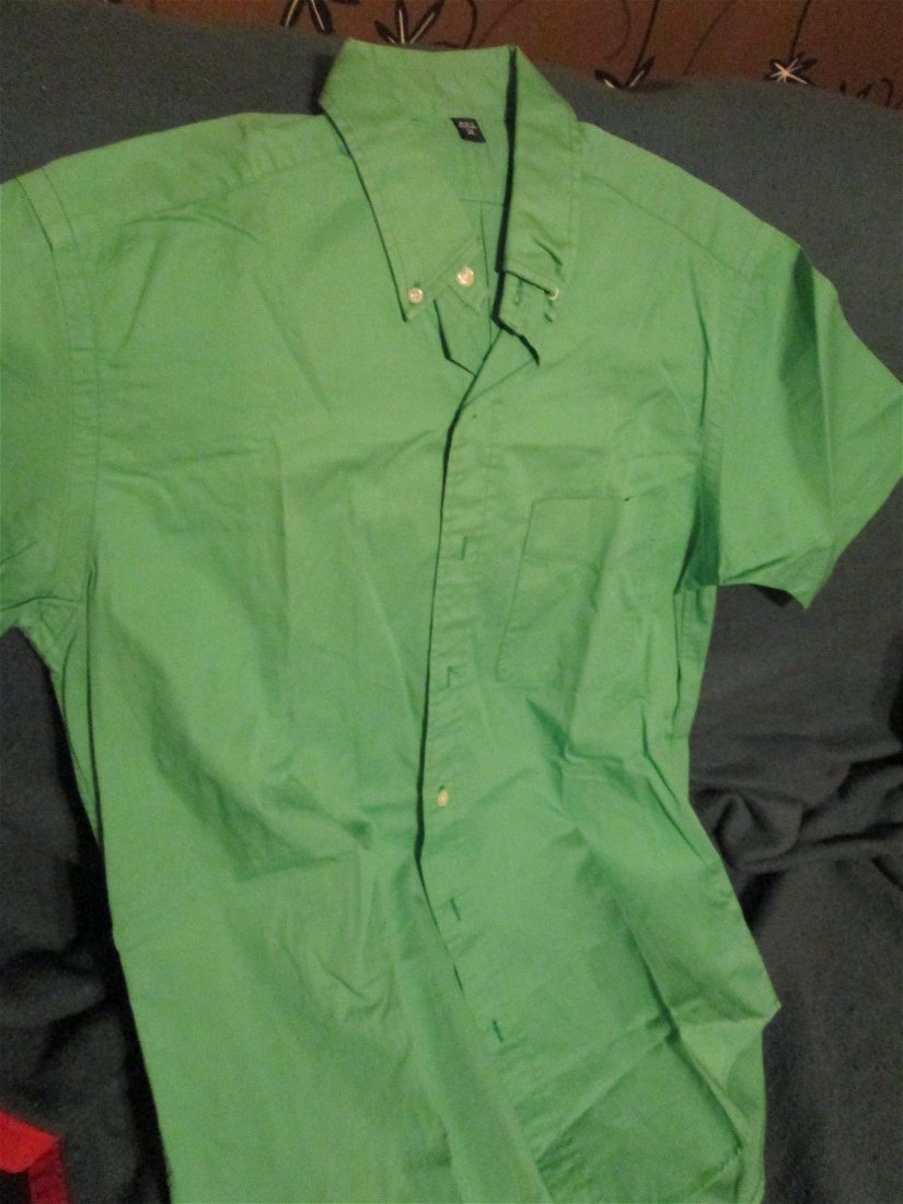 camasa verde de vara M