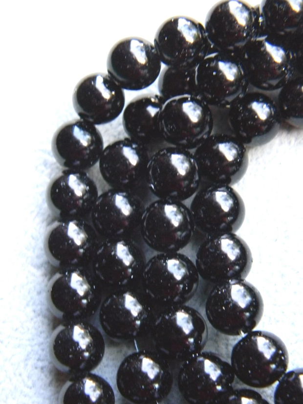 Perle din sticla 10 mm, 50 buc.
