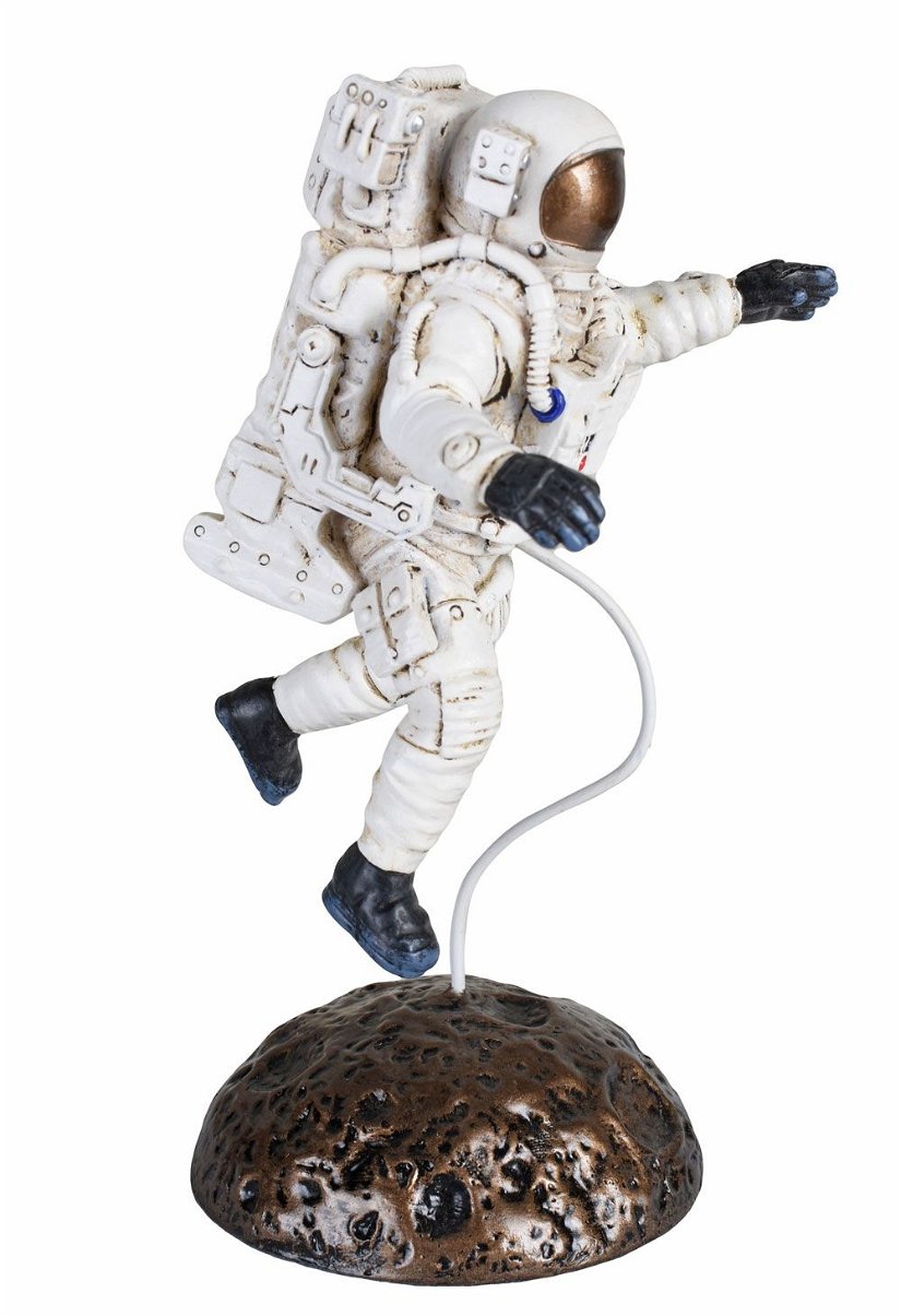 Astronaut- statueta din rasini cu un strat ceramic