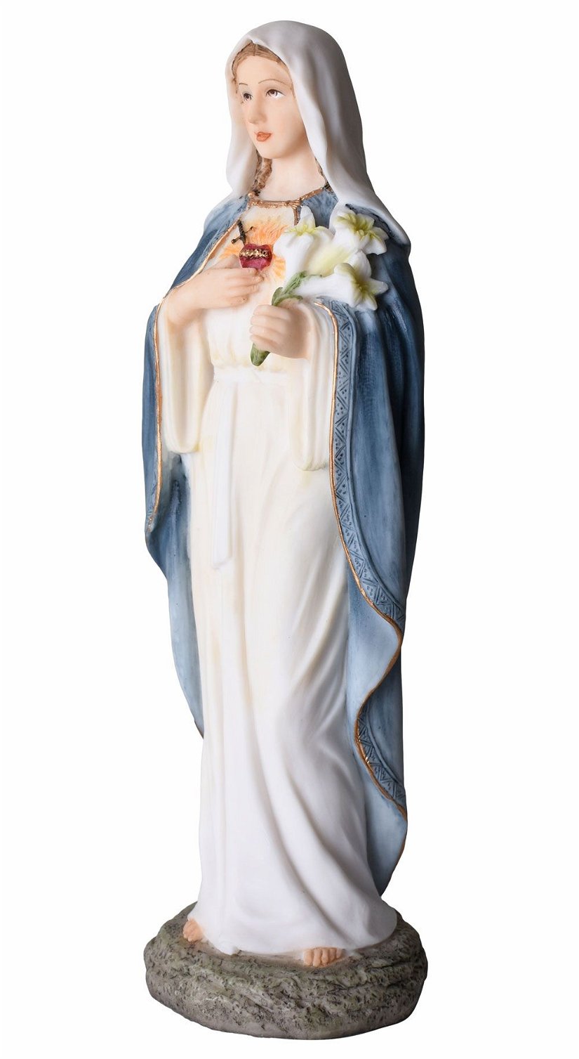 Statueta din ceramica cu Fecioara Maria