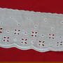Banda dantela brodata 9m/ 6 cm