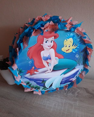 Pinata piniata Ariel Mermaid Sirena