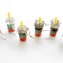 Starbucks Bubble Tea - cercei atarnatori