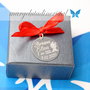 Banut Mot/Botez/Ruperea Turtei / Nume / Text / Fetita cu fundita / Argint 925
